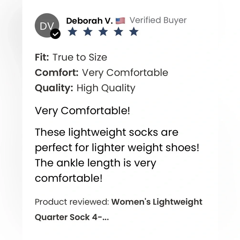 Bombas Black Modern Rib Ankle Socks Comfort Cushion NIP Medium